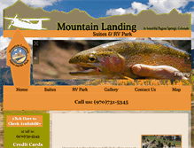 Tablet Screenshot of mountainlanding.net